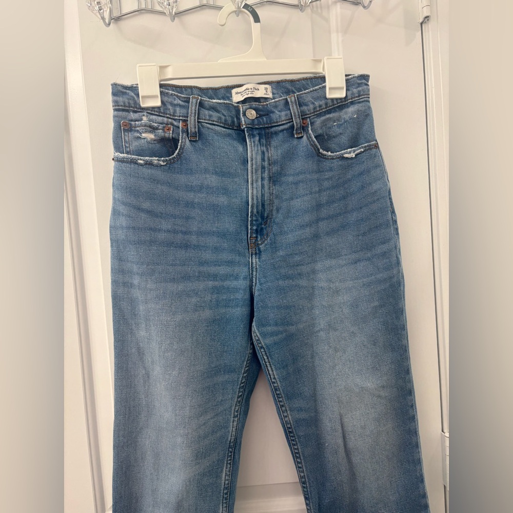 Abercrombie & fitch the ankle straight ultra high rise - Picture 3 of 6